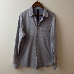 Lululemon Commission Long-Sleeve Shirt Men's blue Shirt size L